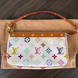 Louis Vuitton Murakami Multicolor Pochette Accessories
